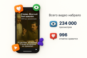 Разработка коротких видеороликов с использованием нейросетевых технологий