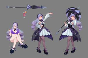 Рисунок персонажа для анимации на заказ