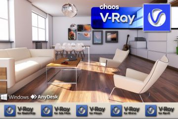 Установка плагина Chaos V-Ray 6-7: Хаос Ви-Рэй