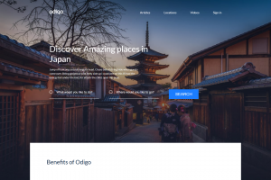 Сайт "Удивительные места в Японии"