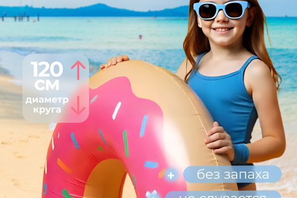 Инфографика для товара Надувной круг