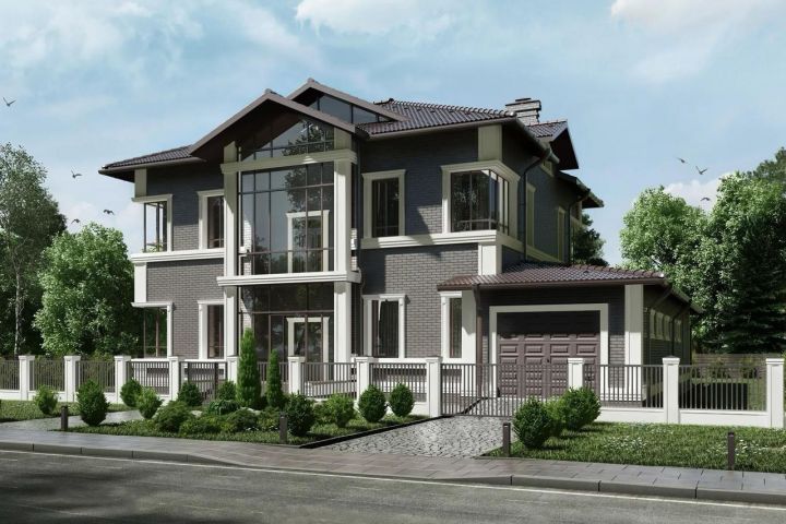 Проект частного дома / коттеджа — архитектура и визуализация - 5502459