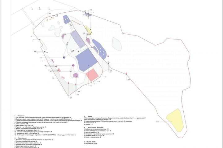 Генплан или ландшафтный проект участка — с идеей и расчётом зон - 5502595