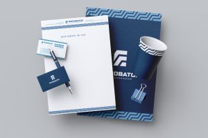 Создание логотипа и бренда компаний, корпоративный стиль, айдентика, брендбук для компании "Финоватор"