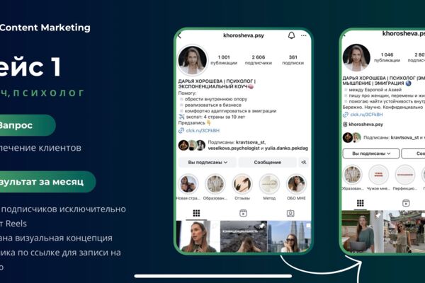 SMM-маркетолог для коуча, психолога