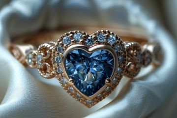 Изображение кольца «Сердце океана», созданное с помощью искусств. интеллекта