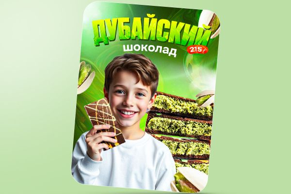 Карточка товара Дубайский шоколад вар.3