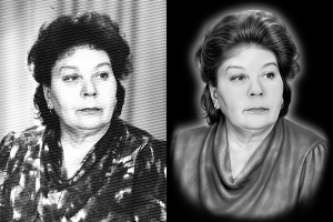 Ретушь фото для гравировки на памятник