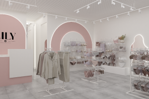 Дизайн магазина нижнего белья