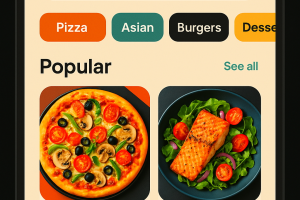 Приложения по доставке продуктов На 2 языках [РУ+ENG]