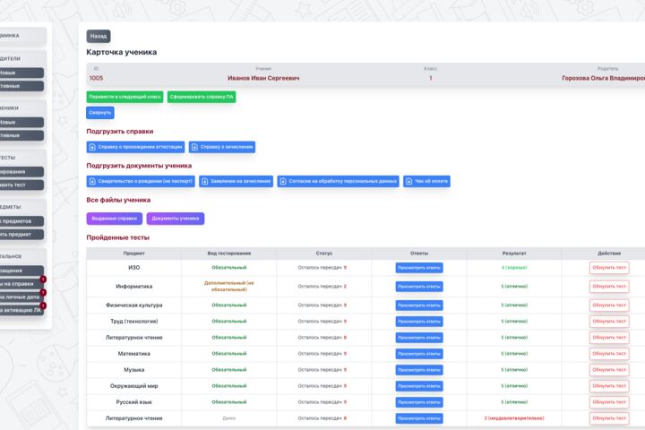 Разработка админки на Laravel + Vue