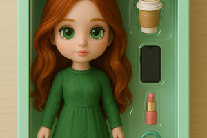 Куколка по фото — в коробке с аксессуарами