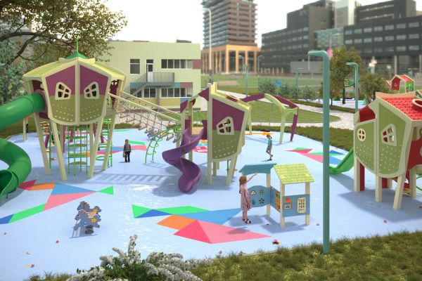 Проект игровых площадок для детских садов