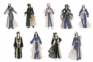 Эскизы коллекций