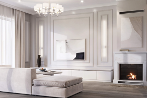 Визуализация дизайн проекта.  Таунхаус 200 кв.м