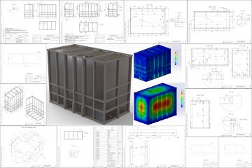 Проект емкости V=22 м3 из нержавеющей стали