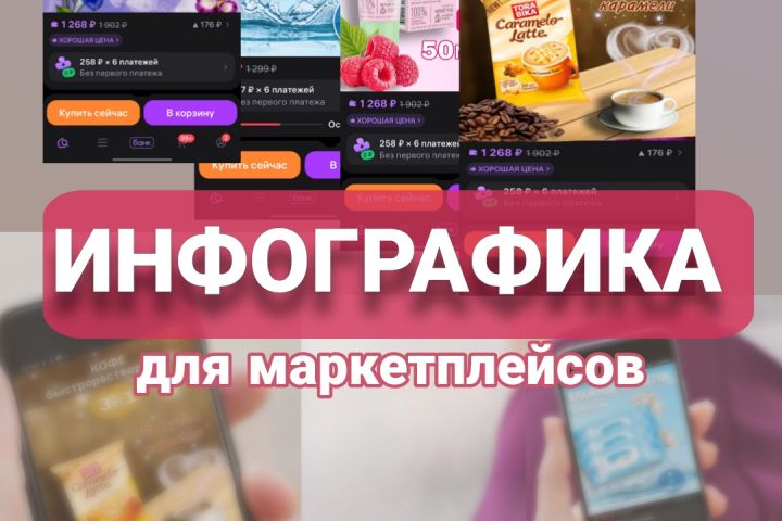 Инфографика для маркетплейсов - 5506067