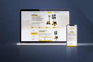 Сайт-каталог аренды осветительного оборудования