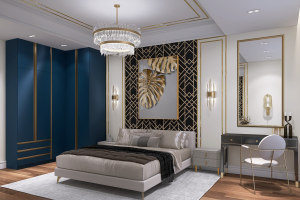 Спальня в стиле ар-деко