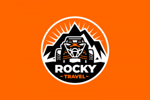 Разработка логотипа для компании ROCKY TRAVEL