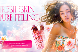 Дизайн баннера магазина косметики