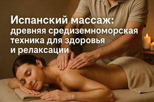 Испанский массаж