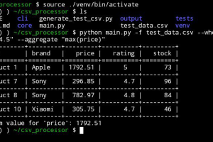 Конвертор CSV файлов