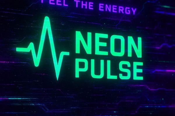 Логотип для проекта «NEON PULSE»