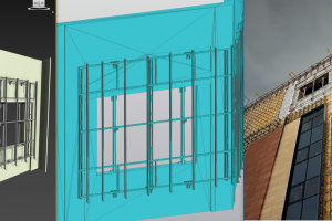 Рекламный экран для ООО "Стройпроект"