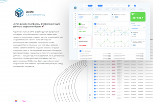 UX/UI-дизайн платформы фулфилмента для  работы с маркетплейсами 🚀