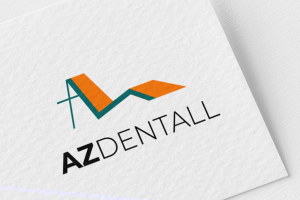 Разработка фирменного знака и логотипа для компании AZ Dentall