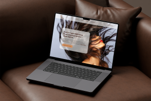 Дизайн концепт для бьюти студии