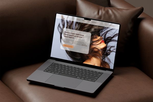 Дизайн концепт для бьюти студии