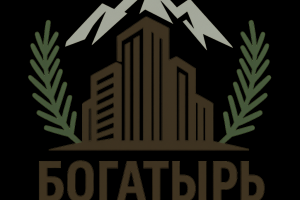 Логотип для торгового центра "Богатырь"