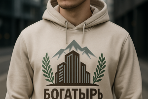 Фирменный стиль для торгового центра "Богатырь"