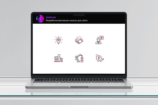 Векторные иконки в линейном стиле