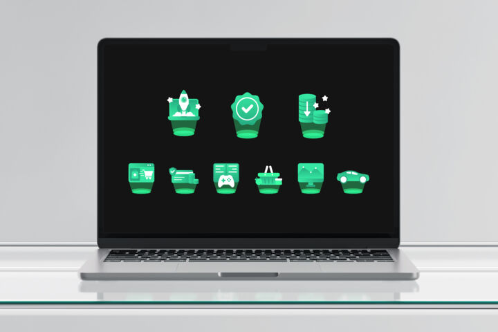 Разработка уникальных векторных иконок, пиктограмм