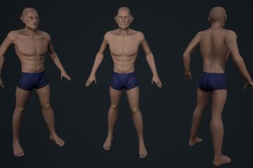 Моделирование реалистичного 3D персонажа