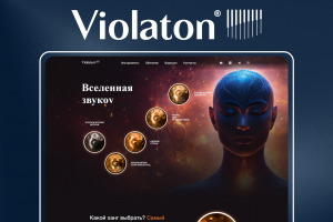 Violaton - веб сайт продажи музыкальных инструментов