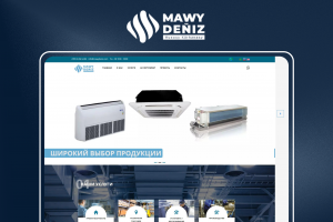 Mawy Deniz - сайт каталог дистрибьютора сантехнической продукции