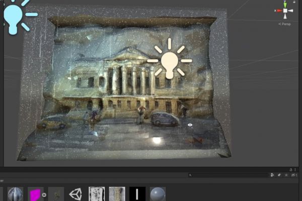 Создание контента для AR-приложения "Живой календарь"