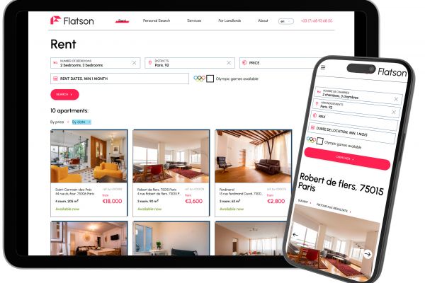 Веб-приложение по бронированию квартир во Франции