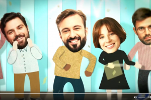 СЛАЙД-ШОУ масок поздравление с Днём Рождения!