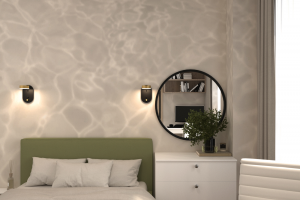 дизайн интерьера спальной комнаты