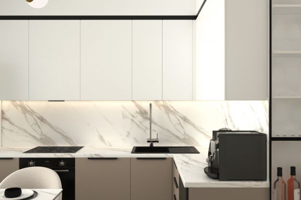 дизайн проект кухни-столовой