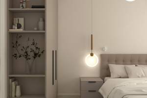 дизайн интерьера спальной комнаты