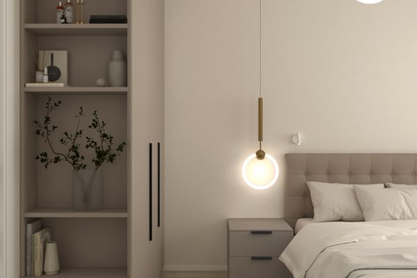 дизайн интерьера спальной комнаты