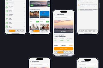 UX UI дизайн мобильного приложения