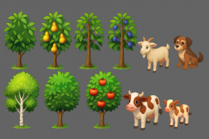 Пропсы для фермы