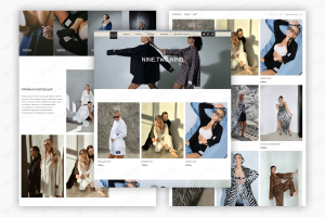 Интернет-магазин на Тильде для Nine. Two. Nine (бренд женской одежды)